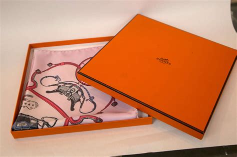 hermes scarf box empty|Hermes silk scarf 90.